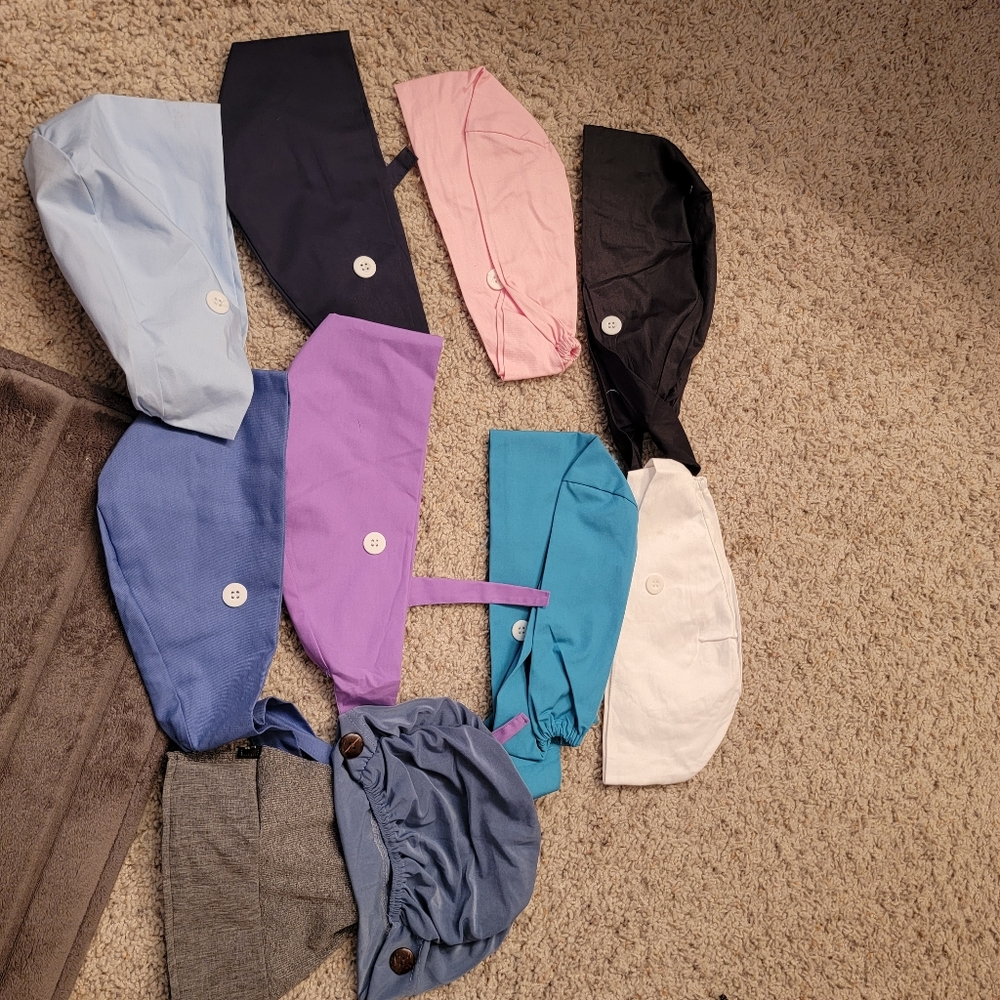Scrub hats